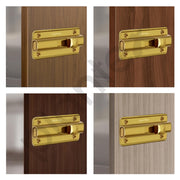 Plantex Premium Heavy Duty Door Stopper/Door Lock Latch for Home and Office Doors - Pack of 1 (PVD Gold)