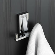 Plantex Robe Hook for Bathroom/Pure Brass Clothes Hanging Hook/Hook for Wall/Bathroom Accessories - Pack of 1 (APS-RTO-04, Chrome)