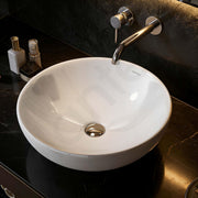 Plantex Platinum Ceramic Table Top Wash Basin/small Basin for Bathroom with 10 Years Glaze Warranty by Plantex (15.5 x 15.5 x 5 Inch - White)