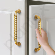 Plantex Cabinet Handle/Kitchen Cabinet Door Handle/Wardrobe/160 mm Cupboard Handle/Door Pull-Push Handle for Home/Office - Pack of 2 (Gold)
