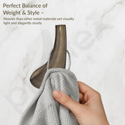 Plantex Smero Pure Brass Made Hooks for Hanging Clothes and Towel in Bathroom/Robe Hook/Hanger for Living Room - Contrive (Rich Antique)