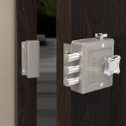 Plantex Brass Heavy Duty Dead Bolt Lock/Rim Lock Set/Trio Lock Dead Bolt For Home,Office,Hotel (Matt)