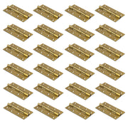 Plantex Heavy Duty Stainless Steel Door Hinges 5 inch x 12 Gauge/2.5 mm Thickness Home/Office/Hotel for Main Door/Bedroom/Kitchen/Bathroom - Pack of 24 (Brass Antique)