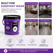 Plantex Lexora Epoxy Grout/3-Part Epoxide Resin Tile Grout/Floor & Wall Tiles Joints/Waterproof & Stain Proof/Bathroom & Industrial Use - 1 kg (Coffee Brown)
