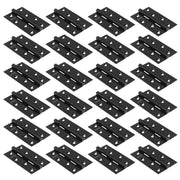 Plantex Door Hinges 4 inch x 14 Gauge/1.8 mm Thickness Home/Office/Hotel/Door Hinges for Main Door/Kabza for Bedroom/Kitchen/Bathroom/Window/Soft Movement Hinge- Pack of 24 (Black)