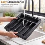 Plantex Expendable Cutlery Tray/Spoon Organiser for Kitchen Drawer