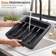 Plantex Expendable Cutlery Tray/Spoon Organiser for Kitchen Drawer