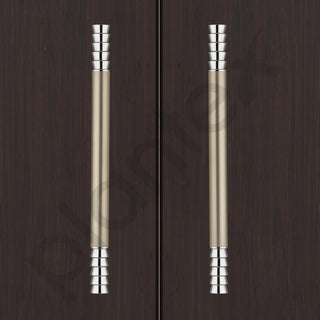 Plantex Door Handle/Stainless Steel 14 inch Main Door Handle/Pull-Push Handle for Home & Office/3 Years Warranty Pack of 2 (Satin White)