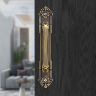 Plantex Cabinet Door Handle/8 Inch Wardrobe Door Handle/Door Pull-Push/Sliding Handle for Cupboard/Drawer – Pack of 1 (294, Brass Antique Finish)