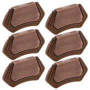 Plantex Drawer Kadi/3 Inch Chest Handle for Drawer/Rectangular Cabinet Kadi/Pull-Push Kadi for Home/Office Drawer - Pack of 6 (DTK-296, Rose Gold)