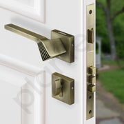 Plantex Main Door Lock/Mortise Lock for Door with 3 Years of Warranty - Robust Door Lock for Home with Brass Lock Body & Cylinder (7120 - Brass Antique)