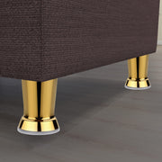 plantex Heavy Duty Stainless Steel 4 inch Sofa Leg/Bed Furniture Leg Pair for Home/Furniture Sofa Legs for Table/Sofa Support Legs/Sofa Furniture Leg (Chrome) Set of 10 Pcs