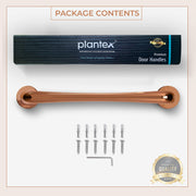 Plantex Polo 14-Inch Pull Handle For Glass/Wooden And Metal Doors (Rich Rose Gold Finish - Big) - 3 Years Warranty