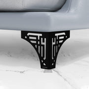 Plantex Heavy Duty Stainless Steel 4 inch Sofa Leg/Bed Furniture Leg Pair for Home/Furniture Sofa Legs for Table/Sofa Support Legs/Sofa Furniture Leg (Black) Set of 10 Pcs