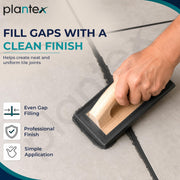 Plantex Lexora Premium Tile Grout/Waterproof Tile Gap Filler for Kitchen & Bathroom Wall Tiles Joint Filler/Crack Resistant/Chemical Resistant/Stain Resistant – 1 kg (Black)