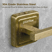 Plantex 304 Grade Stainless Steel Towel Hanger for Washbasin/Napkin Holder for Bathroom & Kitchen/Hand towel hanger/Bathroom Accessories - Decan (Brass Antique)
