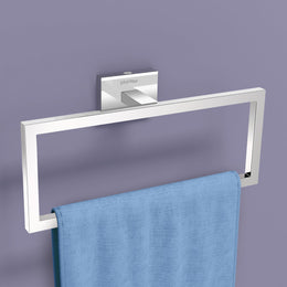 Plantex 304 Grade Stainless Steel Compact Napkin Holder for Wash Basin/Hand Towel Hanger/Napkin Holder/Bathroom Accessories - Benz (Chrome)