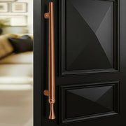 Plantex Main Door Handle/Stainless Steel & Aluminium Door Handle/450mm Pull-Push Handle for Home/Office/Hotel - Pack of 1 (DTMD-413, Rose Gold)