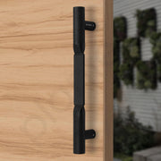 Plantex 15 Inch Main Door Handle for Wooden Doors - Pull-Push Handle Accessory (Pack of 1, Black) 3 Years Warranty