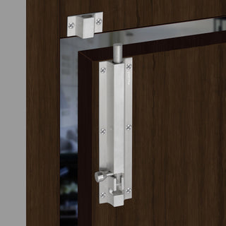 Plantex Stainless Steel 8 inch Tower Bolt/Tower Bolt for Home,Offices Doors and Windows/Tower Bolt for Main Door/Door Latch/Kundi/Chitakini/Door Latch for Windows (Chrome, Pack of 1)