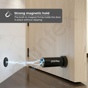 Plantex Magnet Door Stopper/Door Stopper for Main Door/Magnetic Door Stopper for Home/Door Stopper Magnet/Door Back Stopper - (Matt Black)