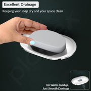 Plantex Smero Pure Brass Soap Dish for Bathroom/Wall Mounted Soap Holder/Soap Stand/Bathroom Accessories - Aqua(Chrome)
