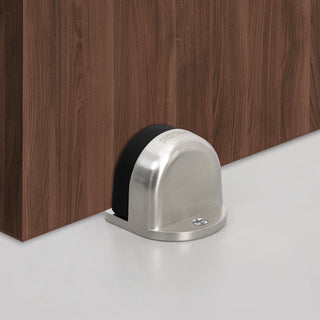 Plantex Premium Floor Mounted Door Buffer/Sound Dampening Rubber Buffer for Bed Room/Living Room/Kitchen/Bathroom Door – Pack of 1 (Satin)