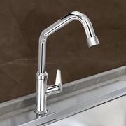 Plantex LEA-712 Pure Brass Kitchen Sink Tap with 360° Swivel Spout for Kitchen Tape with Water Saving Aerator with Teflon Tape-7 Year Warranty by Plantex (Chrome)