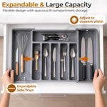 Plantex Expendable Cutlery Tray/Cutlery Organizer for Kitchen Drawer