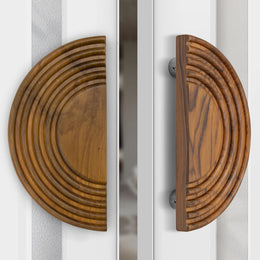 Plantex 8 Inch Main Door Handle/Wooden Handle for Door/Pull-Push Door Handle/Door Accessories (Pack of 1)