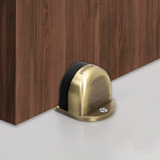 Plantex Premium Floor Mounted Door Buffer/Sound Dampening Rubber Buffer for Bed Room/Living Room/Kitchen/Bathroom Door/Stops for Door – (Brass Antique)