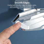 Plantex Single Soap Dish/304 Grade Stainless Steel Soap Holder/Soap Case/Soap Stand/Soap Bar/Bathroom Accessories - Pack of 1 (Chrome)