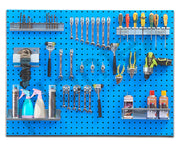Plantex Metal Pegboard for Garages/Organizer for Workshop/Tool Storage Board/Hanging Tool Pegboard Ã¢â‚¬â€œ (120 x 50 cm)