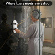 Plantex 3 Way Thermostatic Shower Diverter/Pure Brass Concealed & Exposed 3-Outlet Mixer Valve Body/Multi-Function Bathroom Diverter with Button Control - Chrome (TSP-095A)