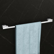 Plantex Towel Rod for Bathroom/304 Grade Stainless Steel Towel Hanger/24 inch Towel Holder/Bathroom Accessories - Pack of 1 (Tesla - 2704, Chrome)