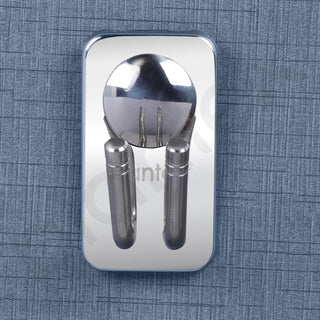 Plantex Robe Hook/Hanging Hooks for Bathroom/Hooks for Wall/Bathroom Accessories - (Metro, Chrome)