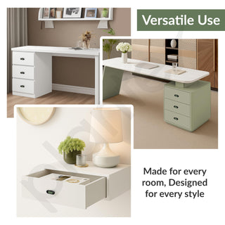 Plantex Knobs for Drawer/Drawer Knobs/Oval Knob for Cabinets/Drawer Handle/Pull-Push Knob for Kitchen/Bedroom Drawers - Pack of 1 (SH-432, DC-Black & Green)