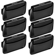 Plantex Drawer Kadi/3 Inch Chest Handle for Drawer/Rectangular Cabinet Kadi/Pull-Push Kadi for Home/Office Drawer - Pack of 6 (DTK-295, Black)