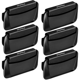 Plantex Drawer Kadi/3 Inch Chest Handle for Drawer/Rectangular Cabinet Kadi/Pull-Push Kadi for Home/Office Drawer - Pack of 6 (DTK-295, Black)