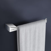 Plantex Smero Pure Brass Napkin Holder/Ring/Hand Napkin Holder for Wash Basin/Bathroom Accessories - Arrete(Chrome)