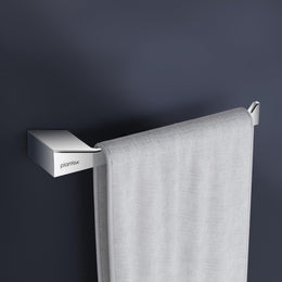 Plantex Smero Pure Brass Napkin Holder/Ring/Hand Napkin Holder for Wash Basin/Bathroom Accessories - Arrete(Chrome)