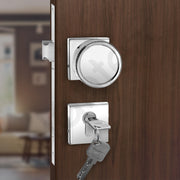 Plantex Triple Security Door Lock for Home/Main Door Lock Set with 3 Years of Warranty by plantex/Mortise Lock for Door with Brass Lock Body & Cylinder (Satin)