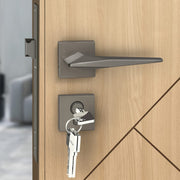 Plantex Door Lock for Home/Main Door Lock Set with 3 Years of Warranty Mortise Lock for Door with Brass Lock Body & Cylinder(7083-Satin Black)