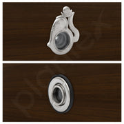 Plantex Door Eye Viewer/Solid Brass Door Eye Hole for Main Door/Eye Hole for Main Door/180 Degree Ultra Clear Door Viewer for Safe and Secure Office/Home/Hotel - Pack of 1 (Matt)