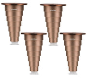 Plantex Heavy Duty Stainless Steel 4 inch Sofa Leg/Bed Furniture Leg Pair for Home/Furniture Sofa Legs for Table/Sofa Support Legs/Sofa Furniture Leg (Rose Gold) Set of 4 Pcs
