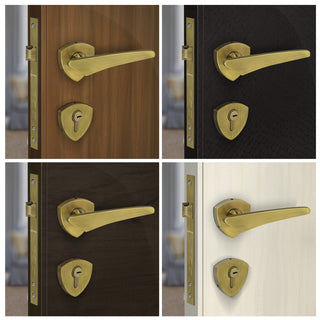 Plantex Door Lock-Fully Brass Main Door Lock with 4 Keys/Mortise Door Lock for Home/Office/Hotel (Sumer-3060, Brass Antique)