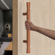 Plantex Main Door Handle/14 Inch Door Handle for Main Door/Pull-Push Handle for Home/Office/Hotel - Pack of 1 (PVD Rose Gold) - 3 Years Warranty