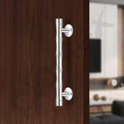 Plantex Main Door Handle/Pooja Door Handle/8 Inch Pull-Push Handle for Main Door/3 Years Warranty Pack of 2 (S-140,Chrome)