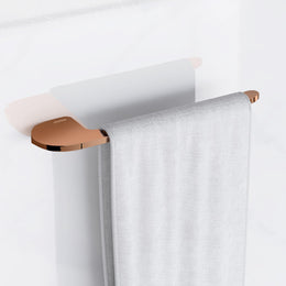 Plantex Smero Brass Towel Hanger for Wash Basin/Napkin Holder for Bathroom/Towel Ring/Towel Holder/Bathroom Accessories (Smart - PVD Rose Gold Finish)
