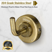 Plantex 304 Grade Stainless Steel Robe Hook/Cloth-Towel Hanger/Napkin Hanger/Bathroom Accessories - Daizy (Antique)